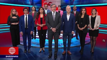 Periodistas de América Noticias.