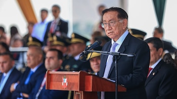 José Balcázar promete subir sueldo a policías al nivel del presidente o ministros: “Hay que corresponder ese esfuerzo”