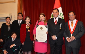 El exembajador del Perú en