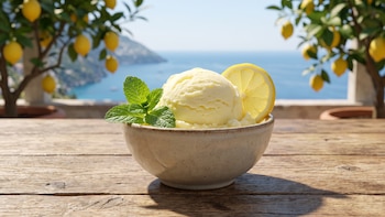 Receta de gelato de limón italiano, rápida y fácil
