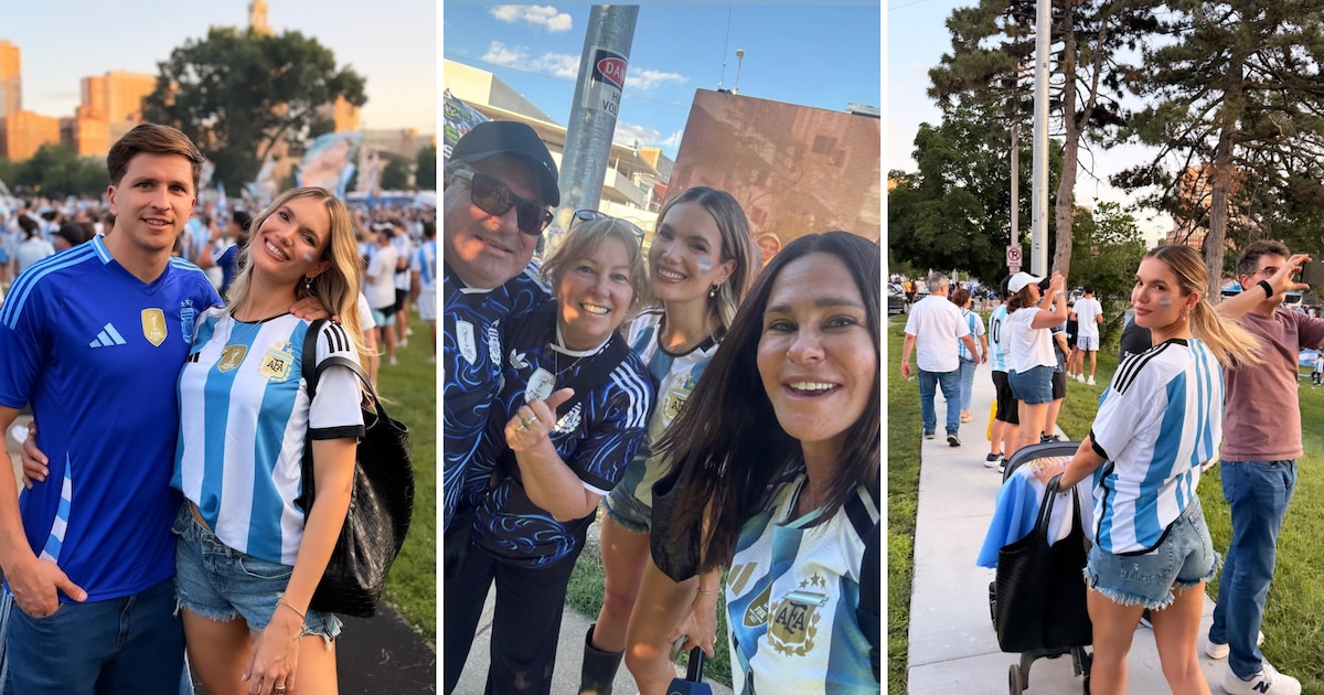 La familia Simeone llega a Kansas City para apoyar el debut mundialista de Giuliano con la Selección