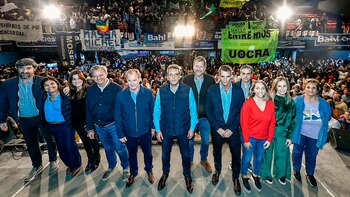 Sergio Massa apoyó a los