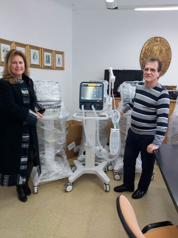 La secretaria de la Fundación