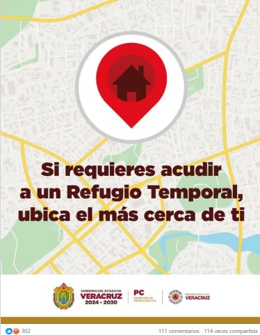 La alerta que sonó el pasado 10 de octubre por el desbordamiento del río Cazones fue la de PEMEX. (Captura de pantalla)