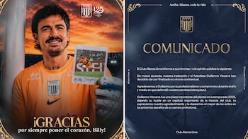 El mensaje de despedida de Alianza Lima a Guillermo Viscarra, recordando su actuación ante Boca Juniors en La Bombonera en 2025.