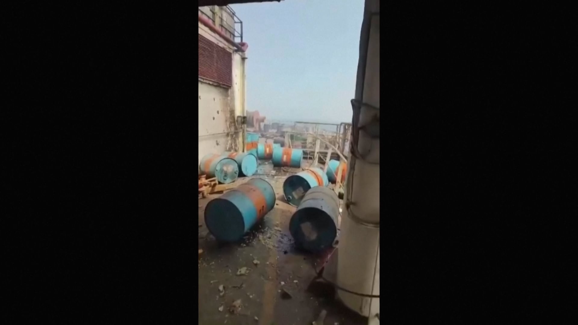El marino Ullah detectó un misil que se aproximaba hacia el barco desde el lado iraní.
