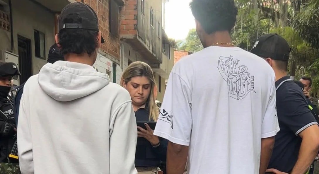 Los hoy detenidos fueron capturados en el Valle de Aburrrá - crédito Migración Colombia