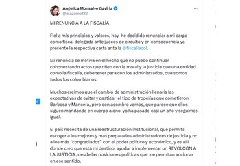 Además de su renuncia, Monsalve