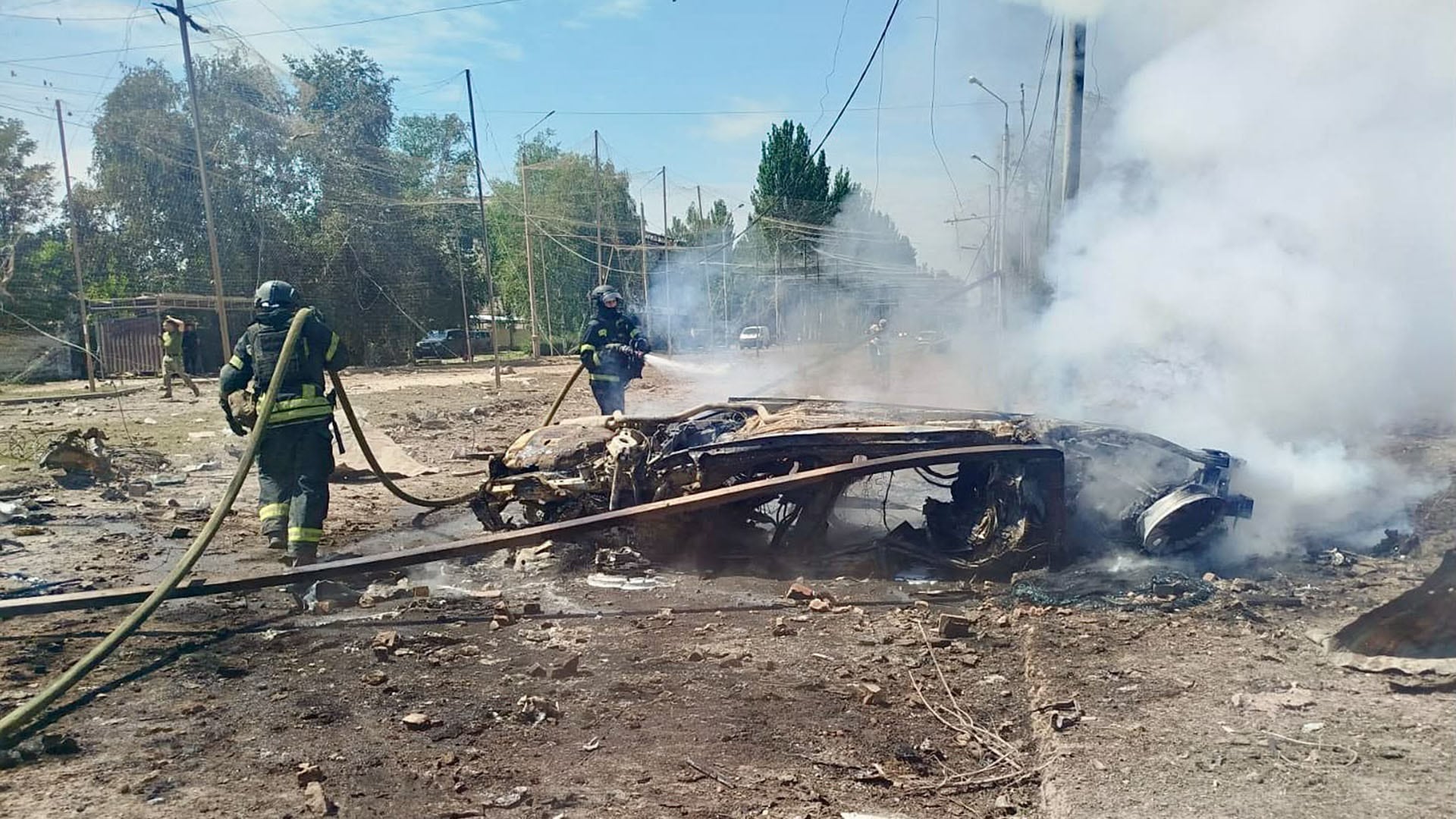 Dos ataques rusos a plena luz del día contra Kiev y Slovyansk dejaron al menos 11 muertos