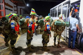 El arribo desde territorio salvadoreño coincidió con una actualización oficial de víctimas y con llamados internacionales a reforzar pronto la respuesta para proteger a los menores en áreas golpeadas. (Cortesía: Seretaría de Prensa de la Presidencia de El Salvador)