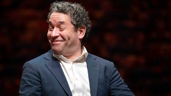 Gustavo Dudamel se mostró muy