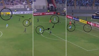 La jugada iniciada por Martín