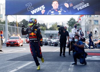 Checo Pérez ganó la segunda