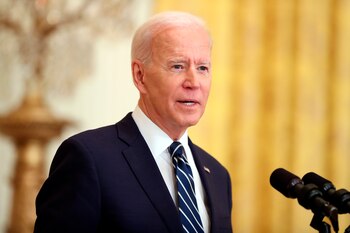 En la imagen, Joe Biden,