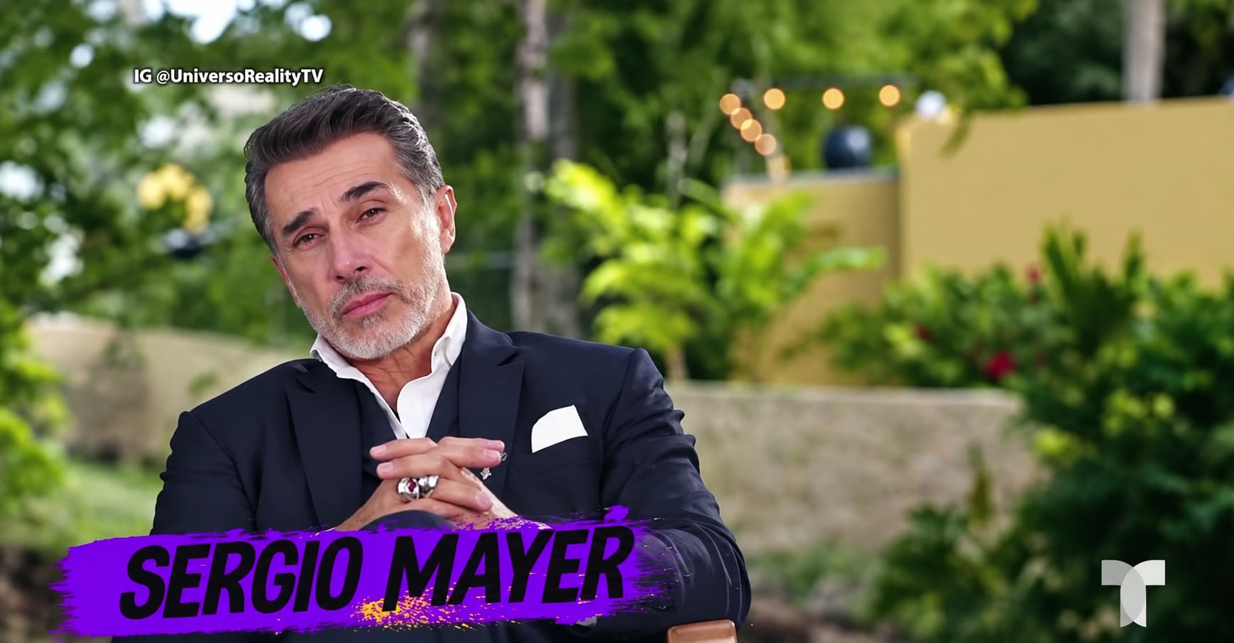 Sergio Mayer solicitó licencia en octubre de 2026 para integrarse al reality Juego de Villanos. (X)
