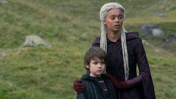 Rhaena y el joven Joffrey