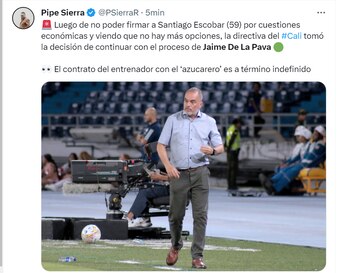 El barranquillero se mantendría en