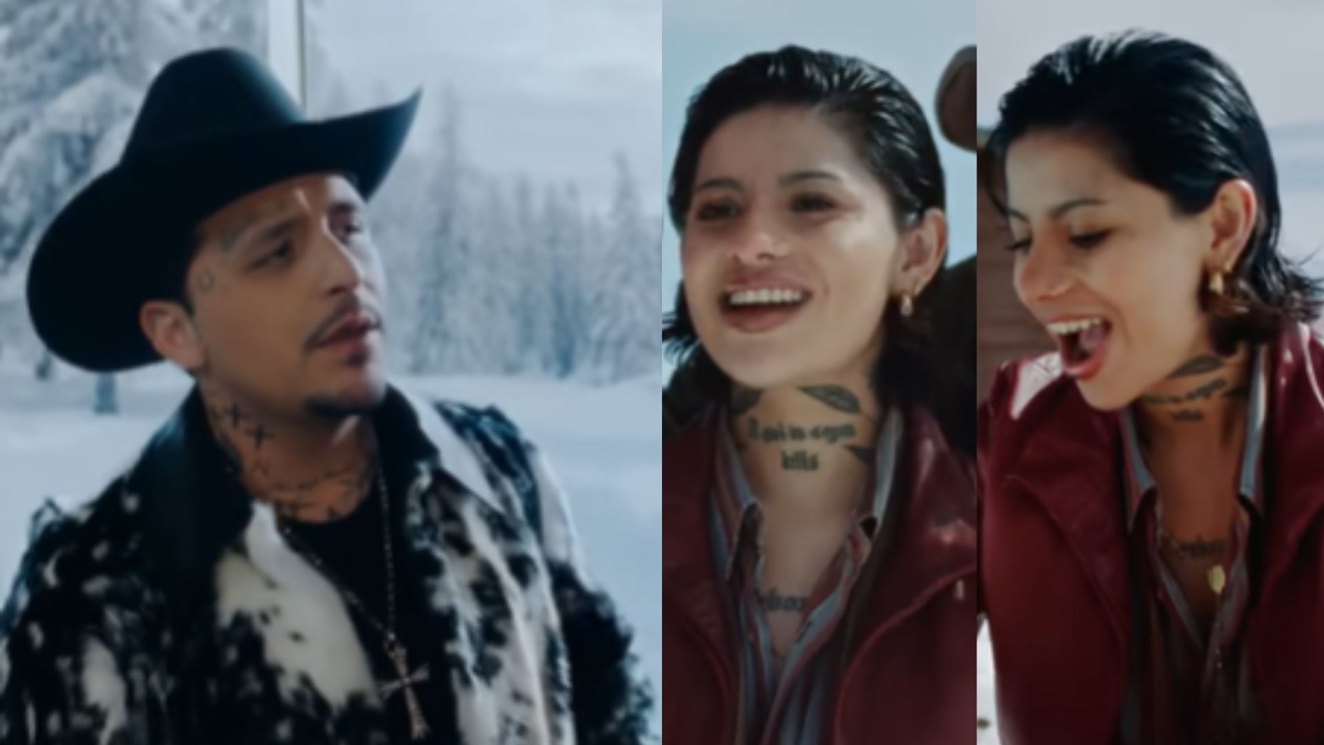 (Captura de pantalla YouTube Christian Nodal)