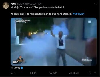 El programa Ahora Caigo, conduciso