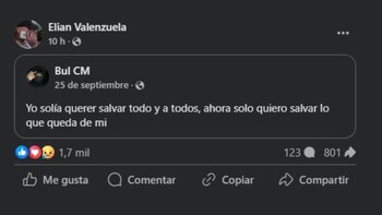 El particular posteo que alimentó