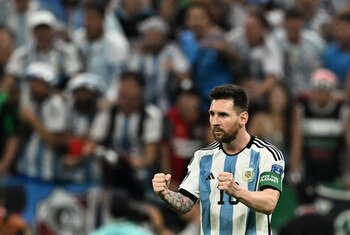 La selección argentina de Lionel