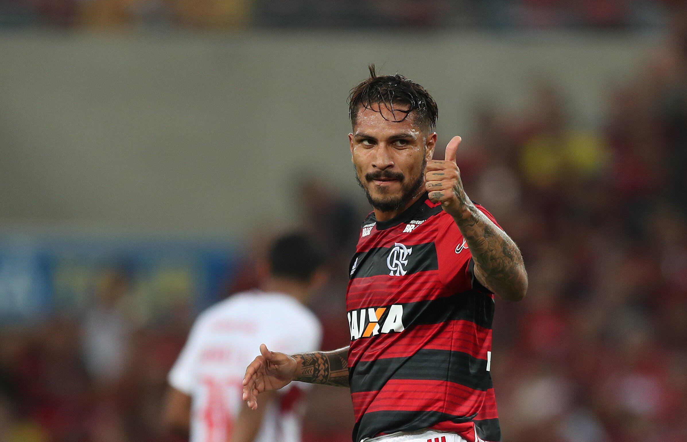 Paolo Guerrero jugó en Flamengo durante cuatro temporadas - Créditos: EFE.