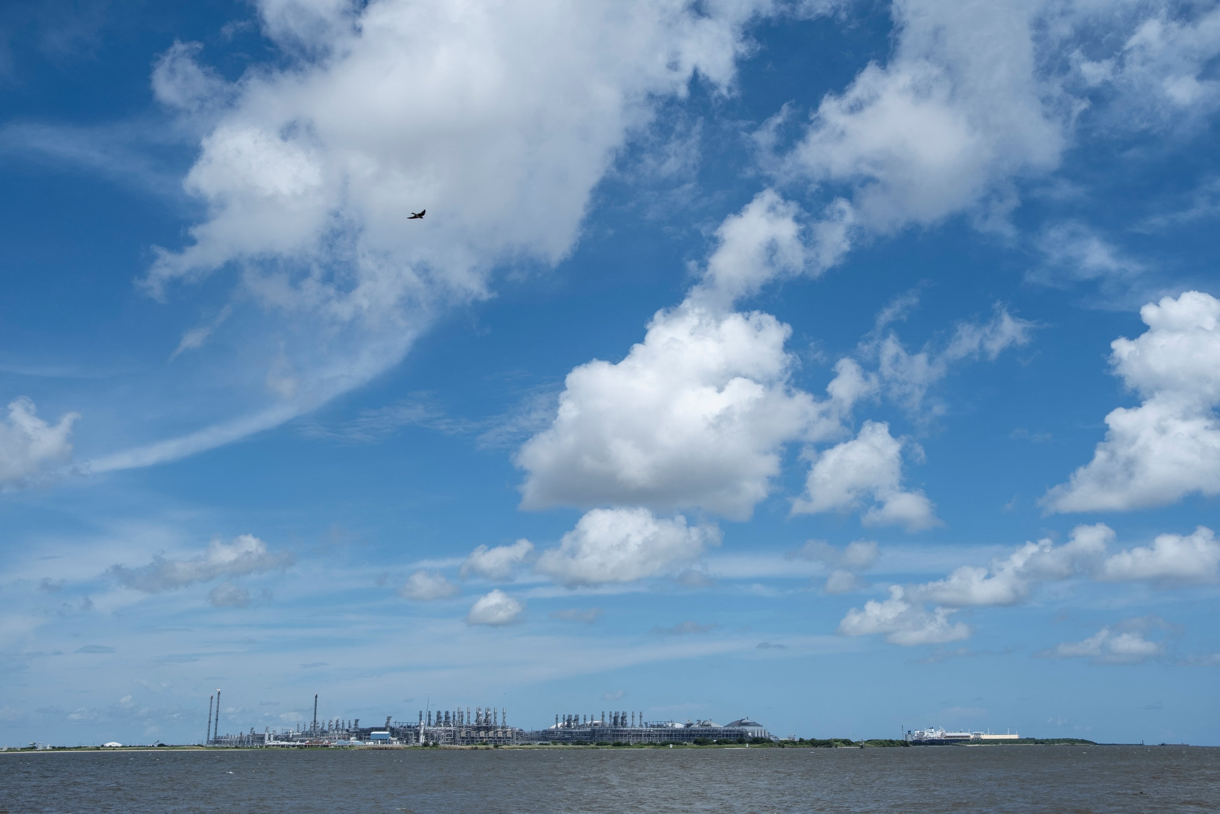 Con una probabilidad acumulada superior al 20% de vientos tropicales para el 2 de septiembre, Port Arthur es uno de los puntos de Texas con mayor exposición al paso de Edouard (REUTERS/Joel Angel Juarez)