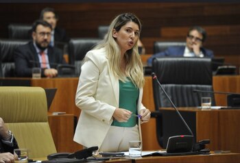 La consejera de Gestión Forestal