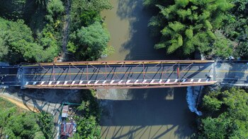 La estructura metálica del nuevo