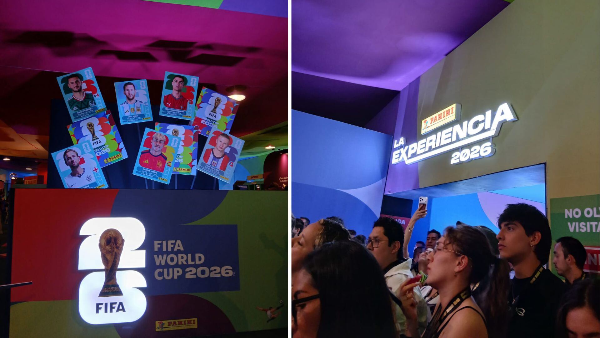 Un recorrido por La Experiencia Panini 2026 revela un universo pensado para quienes sienten el fútbol más allá de la cancha (César Márquez | Infobae)