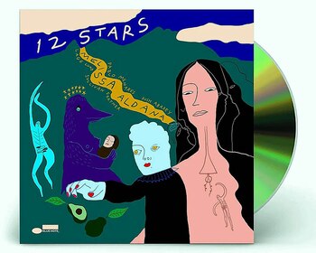 Tapa de "12 stars", ilustrada