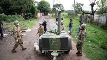 El Ejército argentino en La