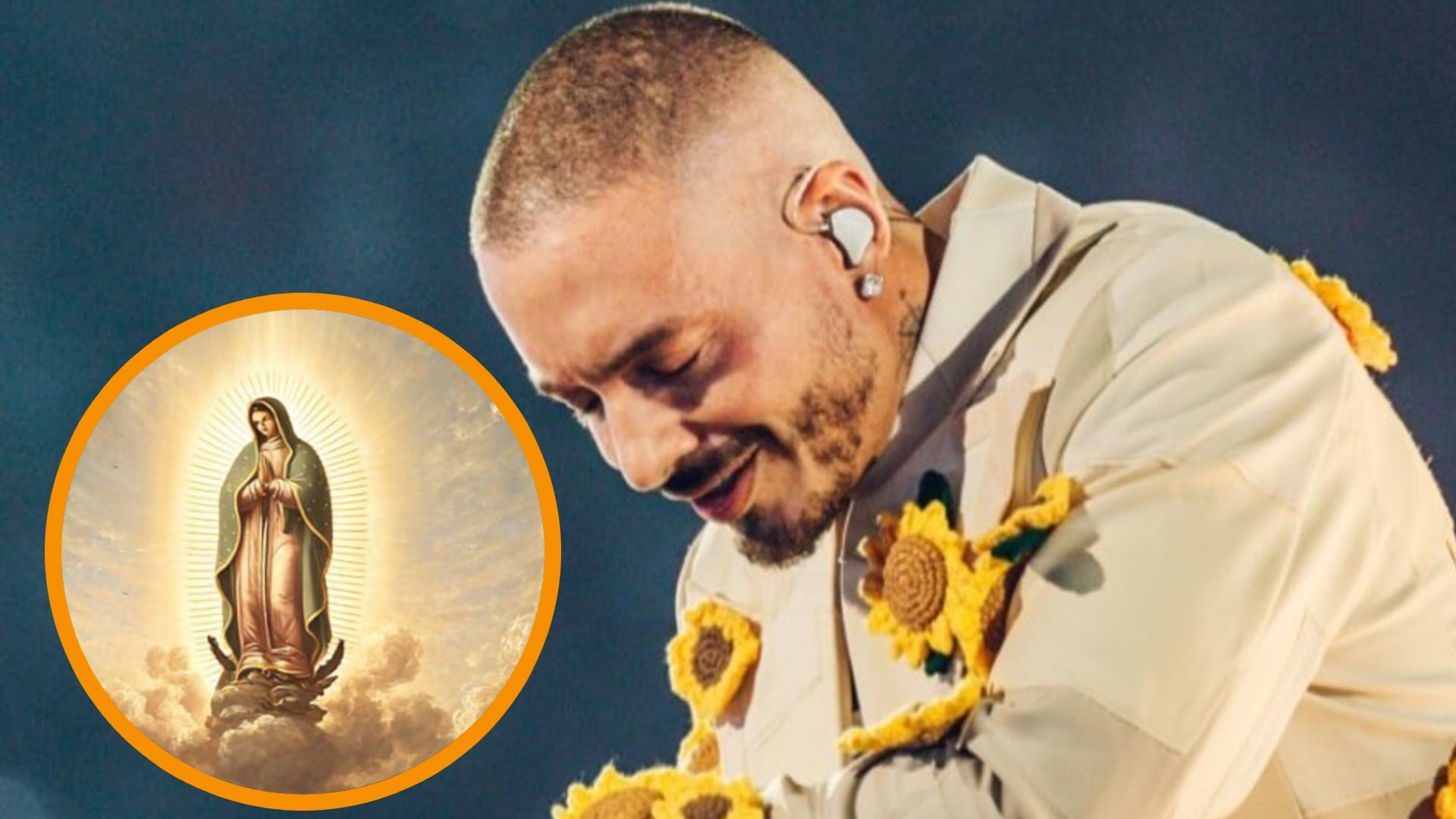 J Balvin sorprende tras visitar la Basílica de Guadalupe y comprar tres lujosas medallas de recuerdo. (Infobae México)