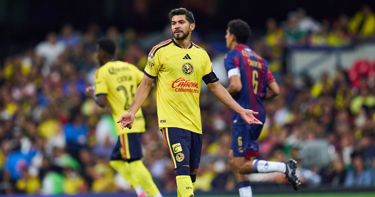 El Atlante le arrancó un punto al América en su regreso y la afición estalló contra Henry Martín