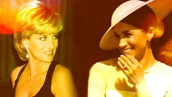 Lady Di y Meghan Markle,
