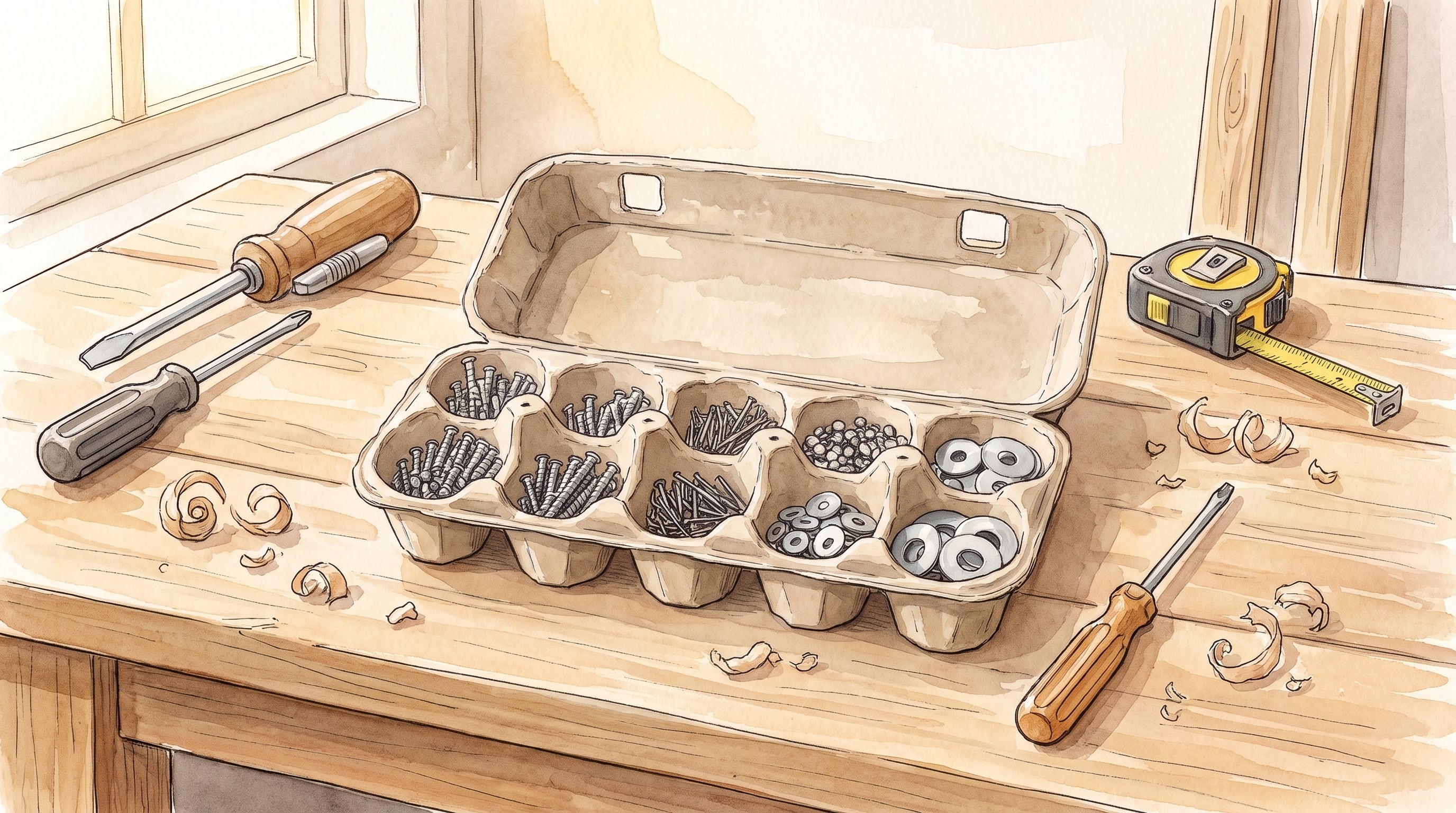 Los maples de huevos de cartón ofrecen alternativas prácticas para organizar, cultivar y reutilizar materiales antes de desecharlos. (Imagen Ilustrativa Infobae)