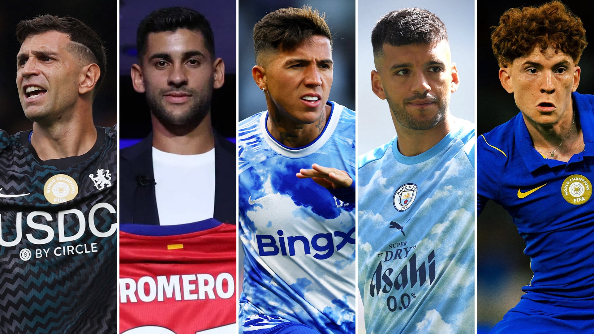 Dibu Martínez, Cuti Romero, Enzo Fernández, Gerónimo Rulli y Valentín Barco, entre los cinco pases más destacados de la Scaloneta en este mercado