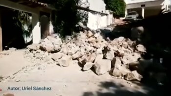 El derrumbe de la casa