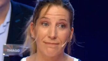 Luciana es hincha de Racing