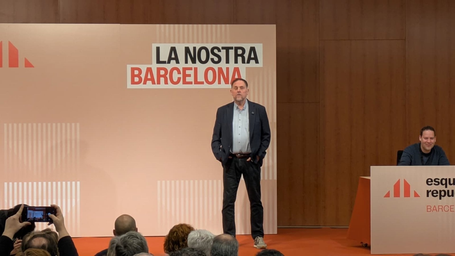 Junqueras (ERC) pide dotar a Cataluña y Barcelona de «todos los recursos y todas las competencias»