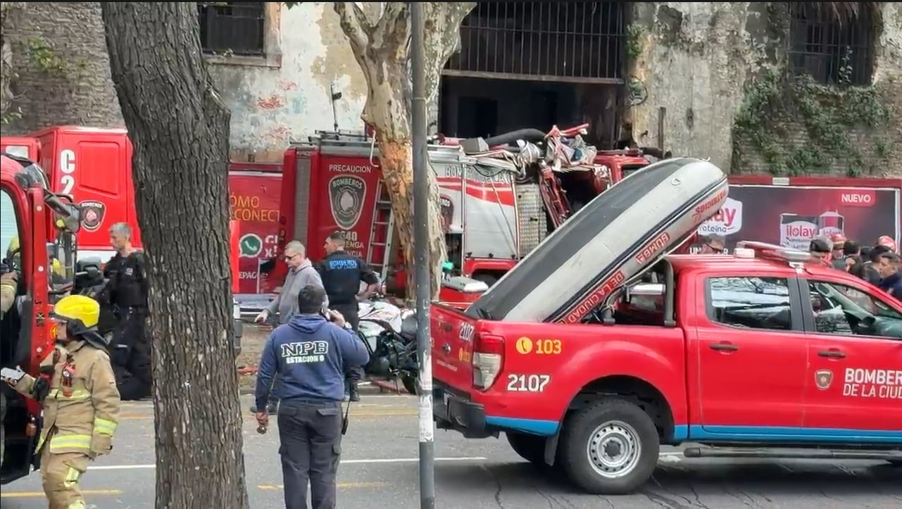 Alberto Crescenti supervisó el operativo sanitario desplegado en el lugar.
