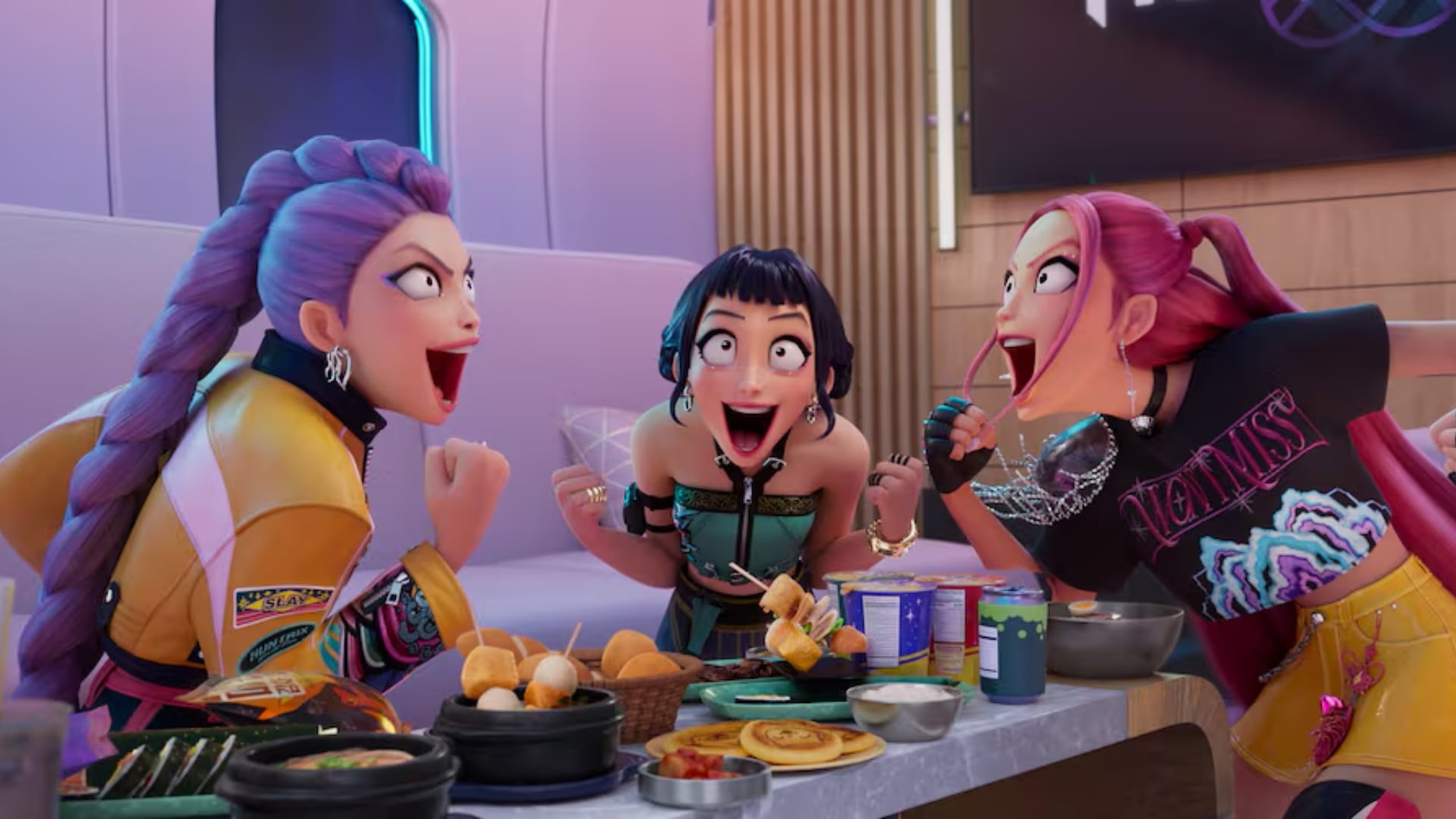 Netflix amplía el universo de Las Guerreras K-Pop con cuatro nuevos episodios de Contenido Extra exclusivos para fans. (Netflix)