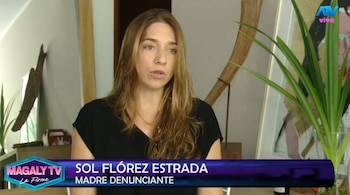 A foto foi chocante: Rafael Grisolle retirou o filho da escola por causa de uma disputa de propriedade. Captação: Magaly TV La Firme.