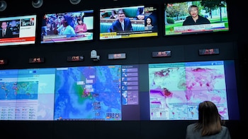 La vicepresidenta Karin Herrera impulsa en Bruselas tecnología satelital para prevenir desastres en Guatemala