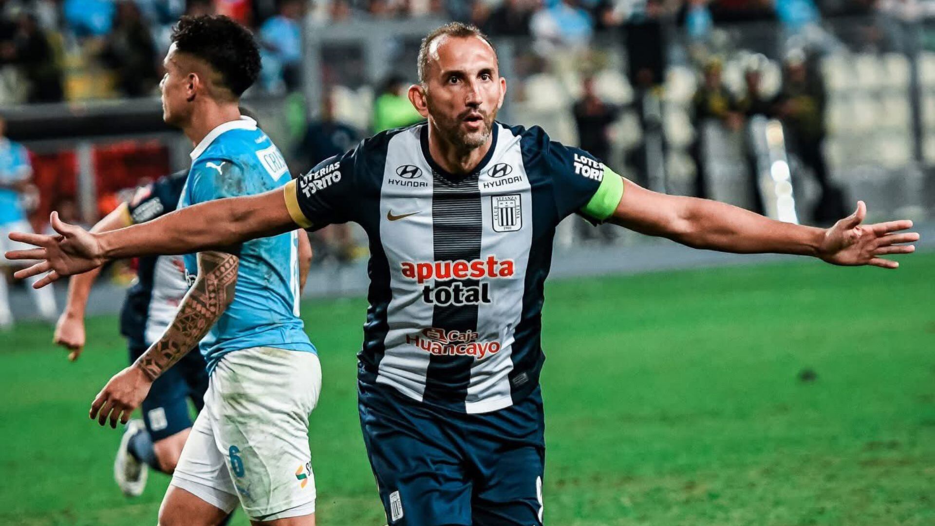 Hernán Barcos suma 15 goles con Alianza Lima en la temporada 2025. - Crédito: Difusión