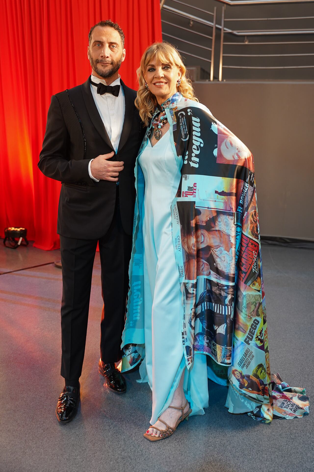 Luciano Cáceres y Teté Coustarot, conductores de la gala