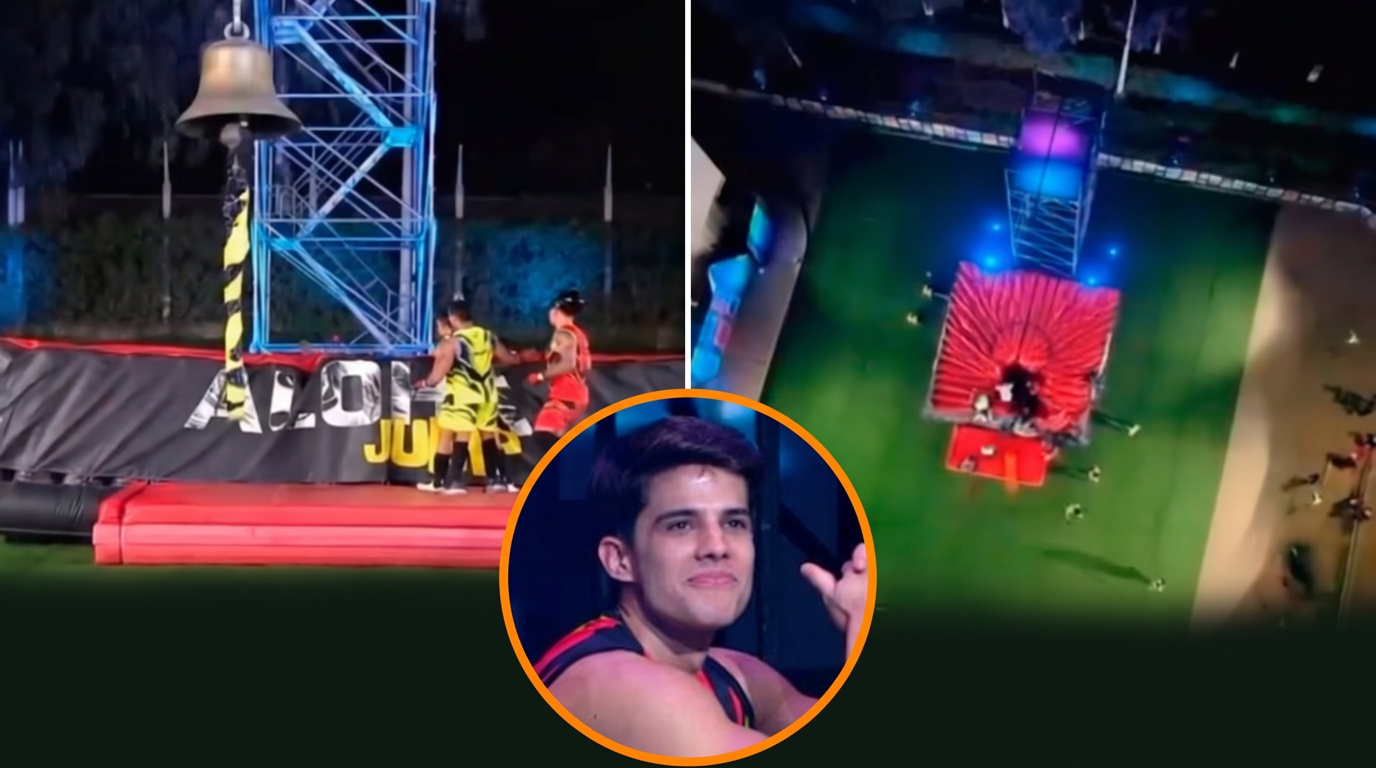 Kevin Díaz sufre dura caída en 'Esto es Guerra' y crece la preocupación por su salud