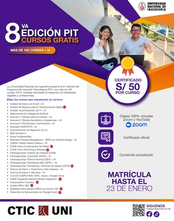 Al finalizar cada módulo, los