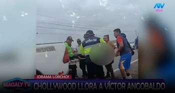 Magaly Medina llora la muerte de Víctor Angobaldo: "Nació aquí, era uno de nuestros monstruitos favoritos". Captura: Magaly TV La Firme.