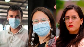 En la imagen, los alcaldes